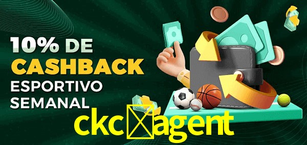 10% de bônus de cashback na ckc-agent