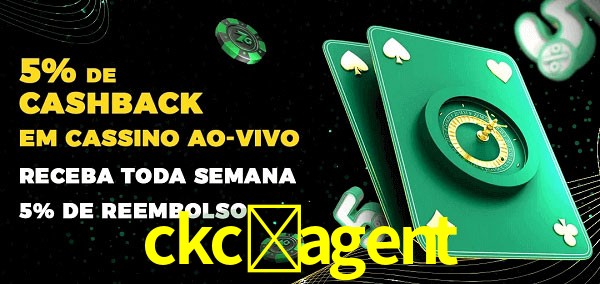 Promoções do cassino ao Vivo ckc-agent